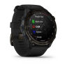 Смарт-часы GARMIN DESCENT Mk3i - 51 мм, титан Carbon Grey DLC с черным силиконовым ремешком 010-02752-10